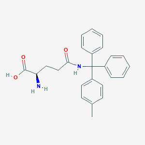 molecular formula C25H26N2O3 B555615 Ndelta-Methyltrityl-D-glutamine CAS No. 200716-84-3