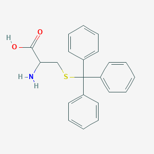 molecular formula C22H21NO2S B555618 S-Trityl-D-Cysteine CAS No. 25840-82-8