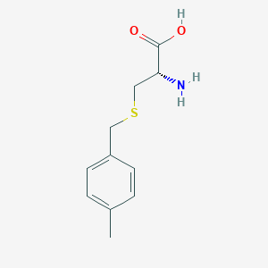 molecular formula C11H15NO2S B555621 S-4-Methylbenzyl-D-cysteine CAS No. 127348-02-1