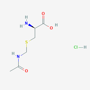 B555624 (S)-3-((Acetamidomethyl)thio)-2-aminopropanoic acid hydrochloride CAS No. 200352-41-6
