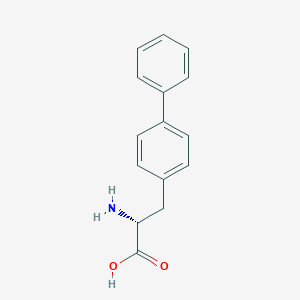 molecular formula C15H15NO2 B555627 (R)-3-([1,1'-Biphenyl]-4-yl)-2-aminopropanoic acid CAS No. 170080-13-4