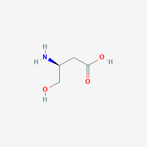 molecular formula C4H9NO3 B555628 (S)-3-Amino-4-hydroxybutanoic acid CAS No. 16504-57-7