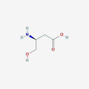 molecular formula C4H9NO3 B555628 D-beta-homoserine CAS No. 16504-57-7