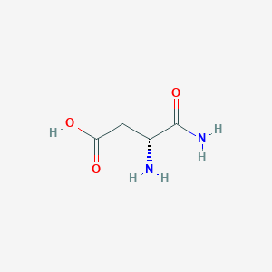 molecular formula C4H8N2O3 B555635 (R)-3,4-Diamino-4-oxobutanoic acid CAS No. 200260-37-3