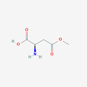 (R)-2-Amino-4-methoxy-4-oxobutanoic acid