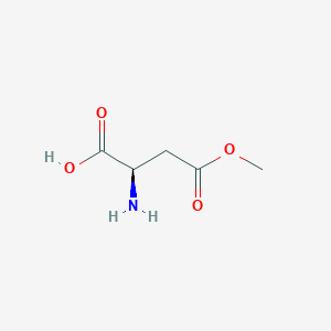 molecular formula C5H9NO4 B555638 (R)-2-Amino-4-methoxy-4-oxobutanoic acid CAS No. 21394-81-0