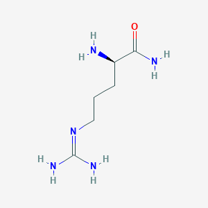 molecular formula C6H15N5O*2HCl B555644 D-Arginine amide dihydrochloride CAS No. 203308-91-2