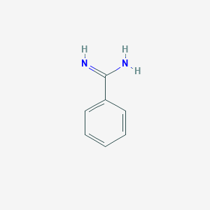 molecular formula C7H8N2 B055565 Benzamidine CAS No. 123920-06-9