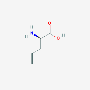 molecular formula C5H9NO2 B555650 (+)-Allylglycine CAS No. 54594-06-8