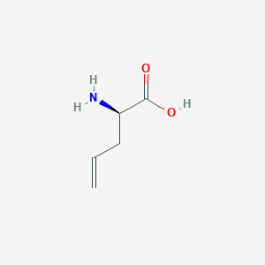 molecular formula C5H9NO2 B555650 (2R)-2-aminopent-4-enoic acid CAS No. 54594-06-8