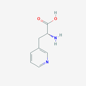 molecular formula C8H10N2O2 B555658 3-(3-Pyridyl)-D-alanine CAS No. 70702-47-5