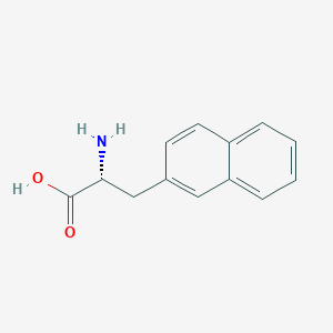 molecular formula C13H13NO2 B555659 3-(2-Naphthyl)-D-alanine CAS No. 76985-09-6