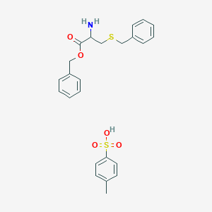 molecular formula C24H27NO5S2 B555671 H-Cys(bzl)-obzl P-tosylate CAS No. 73995-16-1