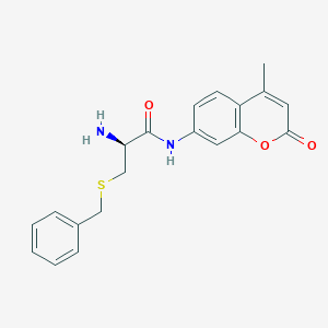 molecular formula C20H20N2O3S B555673 7-Benzylcysteinyl-4-methylcoumarinylamide CAS No. 80173-27-9