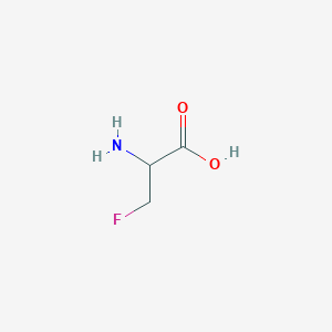 molecular formula C3H6FNO2 B555683 2-Amino-3-fluoropropanoic acid CAS No. 16652-37-2