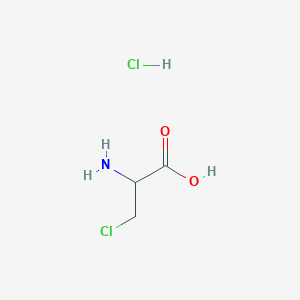 molecular formula C3H7Cl2NO2 B555685 3-Chloroalanine hydrochloride CAS No. 35401-46-8