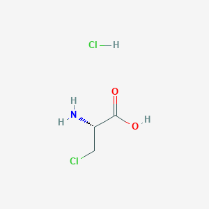 molecular formula C3H7Cl2NO2 B555688 3-Chloro-L-alanine Hydrochloride CAS No. 51887-89-9