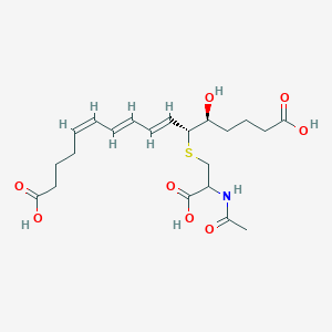 molecular formula C21H31NO8S B055570 Ctda-lte4 CAS No. 114115-52-5