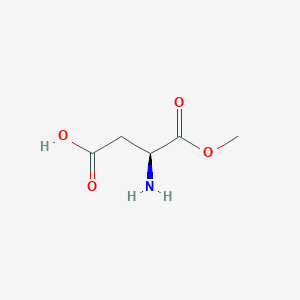 molecular formula C5H9NO4 B555706 H-Asp-OMe CAS No. 17812-32-7