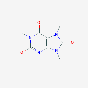 molecular formula C9H12N4O3 B055574 Methylliberine CAS No. 51168-26-4