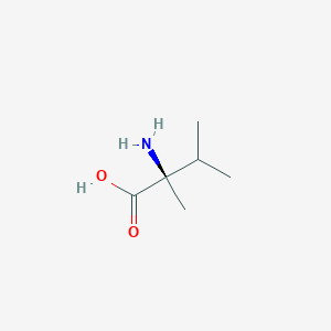 molecular formula C6H13NO2 B555754 3-Methyl-D-isovaline CAS No. 53940-82-2