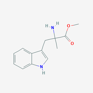 B555766 methyl 2-amino-3-(1H-indol-3-yl)-2-methylpropanoate CAS No. 114524-80-0