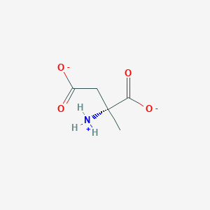molecular formula C5H8NO4- B555774 (R)-(-)-2-Amino-2-methylbutanedioic acid CAS No. 14603-76-0