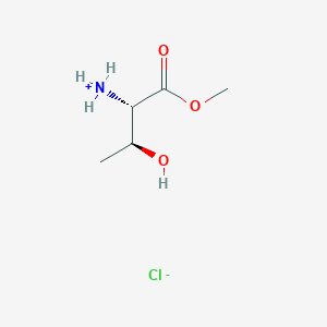 molecular formula C5H12ClNO3 B555780 (2S,3S)-Methyl 2-amino-3-hydroxybutanoate hydrochloride CAS No. 79617-27-9