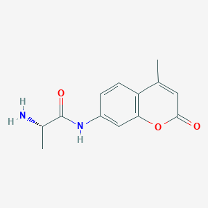 molecular formula C13H14N2O3 B555789 (S)-2-Amino-N-(4-methyl-2-oxo-2H-chromen-7-yl)propanamide CAS No. 77471-41-1