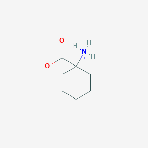 molecular formula C7H13NO2 B555797 1-Aminocyclohexanecarboxylic acid CAS No. 2756-85-6