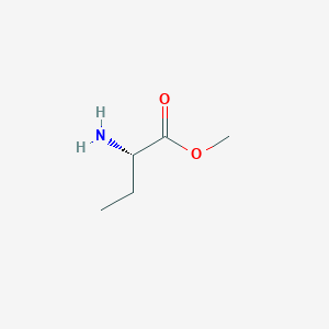 molecular formula C5H11NO2 B555798 (S)-methyl 2-aminobutanoate CAS No. 15399-22-1