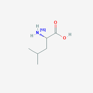 molecular formula C6H13NO2 B555821 L-Leucine-15N CAS No. 59935-31-8