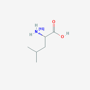 molecular formula C5H11NO2 B555821 H-[15N]Leu-OH CAS No. 59935-31-8