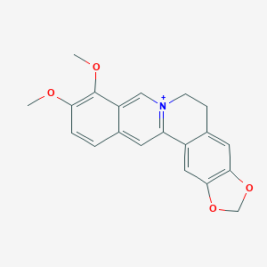 molecular formula C20H18NO4+ B055584 Berberine CAS No. 2086-83-1