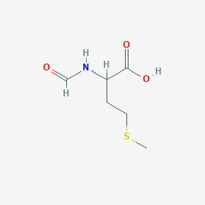 molecular formula C6H11NO3S B555845 N-Formyl-DL-methionine CAS No. 4309-82-4