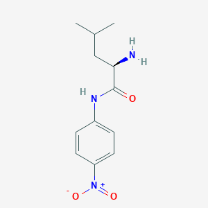molecular formula C12H17N3O3 B555894 H-D-Leu-pna CAS No. 63365-28-8