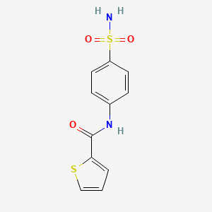 molecular formula C11H10N2O3S2 B5558940 N-(4-sulfamoylphenyl)thiophene-2-carboxamide CAS No. 301301-95-1