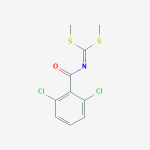 N-[bis(methylsulfanyl)methylidene]-2,6-dichlorobenzamide