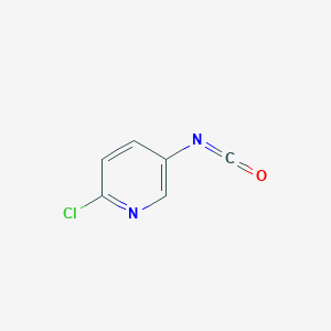 molecular formula C6H3ClN2O B055593 2-Chloro-5-isocyanatopyridine CAS No. 125117-96-6