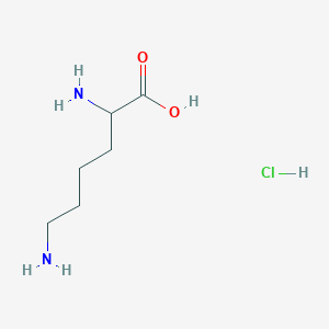 molecular formula C6H15ClN2O2 B555938 DL-赖氨酸盐酸盐 CAS No. 70-53-1