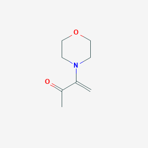 molecular formula C8H13NO2 B055594 3-Morpholin-4-ylbut-3-en-2-one CAS No. 119490-02-7