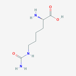 molecular formula C7H15N3O3 B555948 L-Homocitrulline CAS No. 1383-01-8