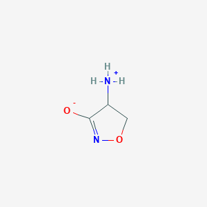 molecular formula C3H6N2O2 B555960 4-Aminoisoxazolidin-3-one CAS No. 68-39-3