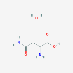 molecular formula C4H8N2O3 B555973 (-)-Asparagine CAS No. 3130-87-8