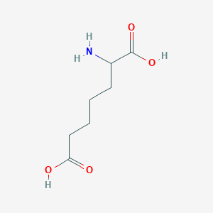 molecular formula C7H13NO4 B556008 2-Aminoheptanedioic acid CAS No. 627-76-9