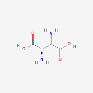 molecular formula C4H8N2O4 B556014 Diaminosuccinic acid CAS No. 921-52-8