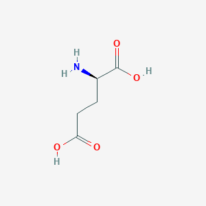 molecular formula C5H9NO4 B556035 DL-Glutamic acid CAS No. 6893-26-1