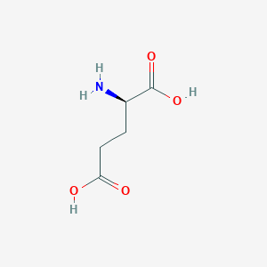 molecular formula C5H9NO4 B556035 D-谷氨酸 CAS No. 6893-26-1