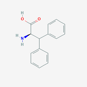 molecular formula C15H15NO2 B556041 3,3-Diphenyl-D-alanine CAS No. 149597-91-1