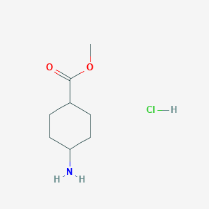 molecular formula C8H16ClNO2 B556054 (R)-2-amino-2-cyclohexylacetic acid hydrochloride CAS No. 61367-40-6